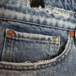 3x1  N.Y.C. SABINA GIRLFRIEND JEANS BARREL SHADE DISTRESSED HIDDEN BUTTON FLY 28 Photo 4