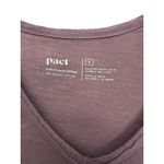 Pact  Organic Cotton T-shirt‎ Dress Pink Small Short Sleeve Pockets #UV12-4 Photo 1