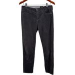 AG Adriano Goldschmied AG Jeans The Stevie Ankle Petite Corduroy Gray Slim Straight Pants Size 28P Photo 1