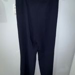 Silver Jeans NWT Basler Navy Blue Wide Leg Pants Size 42 U Photo 4
