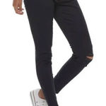 Mudd Navy Blue High Rise Distressed Jeggings Photo 0