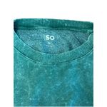 SO  Juniors Oversized Weekend Tunic XL Green Long Sleeve Pullover Lightweight NWT Photo 8