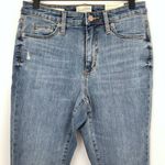 Universal Threads New Short Length Distressed Raw Hem Skinny Jeans Medium Wash Photo 3