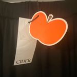 Cider New NWT  Womens Black Wide‎ Leg Elastic Waistband Pants Size XL Photo 1