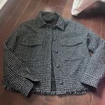 Nicole Miller  Tweed Long Sleeve Jacket Photo 0