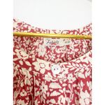 Faherty Carmel Midi Dress Size XS Spice Sunrise Floral Orange Shirtdress Boho Photo 5