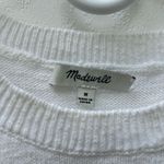 Madewell  Knit Tank Top Women’s Medium White Sleeveless Sweater Vest Cropped Photo 3