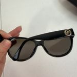 Michael Kors Women’s Sunglasses FRAMES ONLY Brown Gold Logo Cateye Shape Photo 8