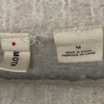 Anthropologie Moth Women's Wool Blend Mock Neck Fuzzy Knit Pullover Sweater Photo 2