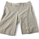 Vintage Mossimo Stretch "Dressy" Shorts‎ Tan Size 8 Photo 0
