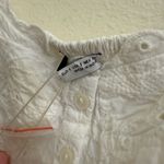 Bershka  Ivory Lace Buttoned Top Photo 3