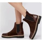 Free People Women's the Atlas Chelsea Boot in Chocolate size 38 (7.5) Photo 4