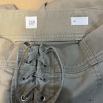 Gap  Women’s Hi Rise Lace Up Wide Leg Khaki Pants Size 10 Photo 5