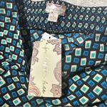 Band Of The Free Size M Blue/Green Colette Teal Mini Skirt Business Casual Fall Blue Size M Photo 7