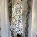 Loft  Floral‎ Mini Dress | Size 4 | Soft Blue Pink Bloom | Cottagecore Spring Photo 3