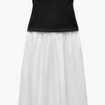 ZARA  Strapless Midi Dress Photo 4