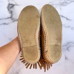 Saint Laurent Tan Suede Fringe Espadrille desert boot booties IT 39.5 US 9.5 Photo 17