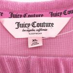 Juicy Couture  Velour Pajama Set Size XL Pink Crown Logo Y2K Rhinestone McBling Photo 10