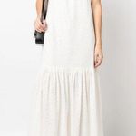 Peony memories tiered midi dress in seashell Size XS Photo 0