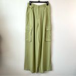 Ramy Brook NWT  Emil Wide Leg‎ Cargo Pants Size 8 Vintage Olive Photo 2