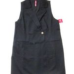 Spanx NWT 20897R Perfect Ponte Vest Mini in Classic Black Sleeveless Dress S Photo 0