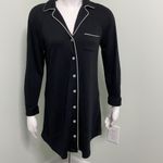Soma  black button down nightshirt Photo 1