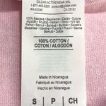 Gildan Size Small Crewneck Short Sleeve Pink T-Shirt w/Cougar Print Heart Photo 3