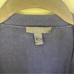J.Crew  Navy Cardigan Pockets Layer XXS Lightweight Academia Oversized Relaxed Photo 2