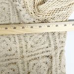 POL  Womens Boho Crochet Sequin Embellished Duster Cardigan Beach Cover Up Size L Photo 9