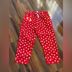 J.Crew  Poplin 100% Cotton Pajama Set Short Sleeve Button Down Top & Capri Pants Photo 5