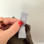 Aerie [] Olive Green Utility Collared Jumpsuit Elastic Waist Casual Easy Sz Small Photo 10