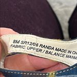 Liz Claiborne Blue and Yellow Plaid Wedges Photo 4