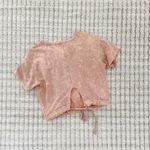 She & Sky  Sunbleached Crop Tee Photo 1