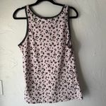 Live Love Lounge Karen Neuburger Size Large Pink Gray Leopard Soft Sleep Tank Photo 4