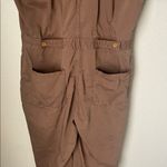Outerknown  brown button playsuit Photo 12