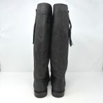 Ella Moss  Rachel Tassel Knee High Leather Boots Black Size 7 Photo 6