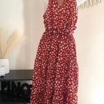 Colorful floral maxi halter neck dress Multi Photo 3