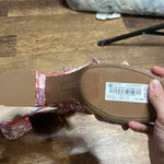 Copper Key  Blooming Floral Print Double Bow Platform Sandals - 8.5 Photo 8