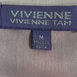 Vivienne Tam Pink Floral Tie Dye Watercolor Elastic Waist Sleeveless Mini Dress Photo 6