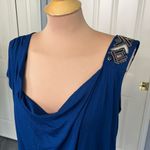 a.n.a Lot of 2 Plus Size Y2K Beaded Tops Black‎ & Blue Dressy Cruise Date Night Photo 10