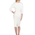 Badgley Mischka Boatneck Day Dress - 4 Photo 1