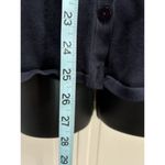 Pendleton  Navy Watercolor‎ Cardigan Sweater Button Up Size 1X Long Sleeve Photo 2