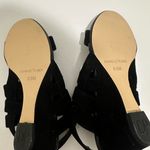 Donald J. Pliner Black Suede Wedges Photo 4