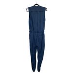 AG Adriano Goldschmied ADRIANO GOLDSCHMIED Frances Jumpsuit Denim Chambray Size Small Utility Photo 2