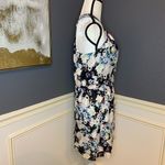 Parker  leather and silk water color wrap dress Photo 2