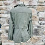 Blvd  Olive Utility Jacket for Women Photo 9