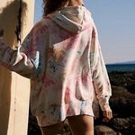 Free People Movement Sprint to the Finish Printed Hoodie in Marble Ivory Combo Photo 2