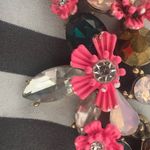 J.Crew Garden Posey Floral Necklace Rhinestones Floral Romantic Boho Cootagecore Photo 7