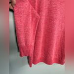 J.Crew  - Cotton Linen Crewneck Sweater Heather Red Crewneck M L W XL College Photo 1