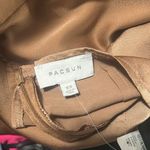 PacSun NWT Satin Cargo Tan Skirt Photo 3